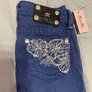 Miss Me blue skinny jeans